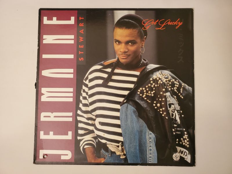 Jermaine Stewart Get Lucky vinyl record
